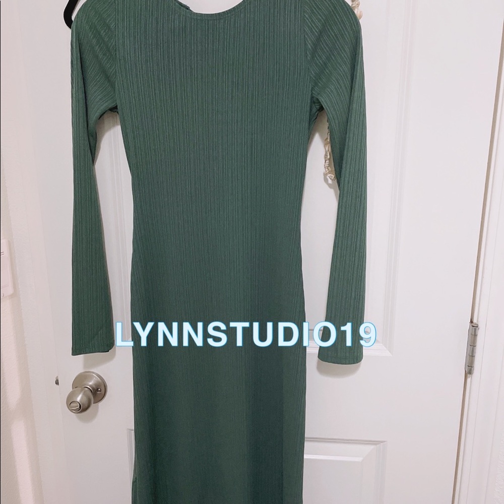 🟢New Reformation Benedict Dress Juniper